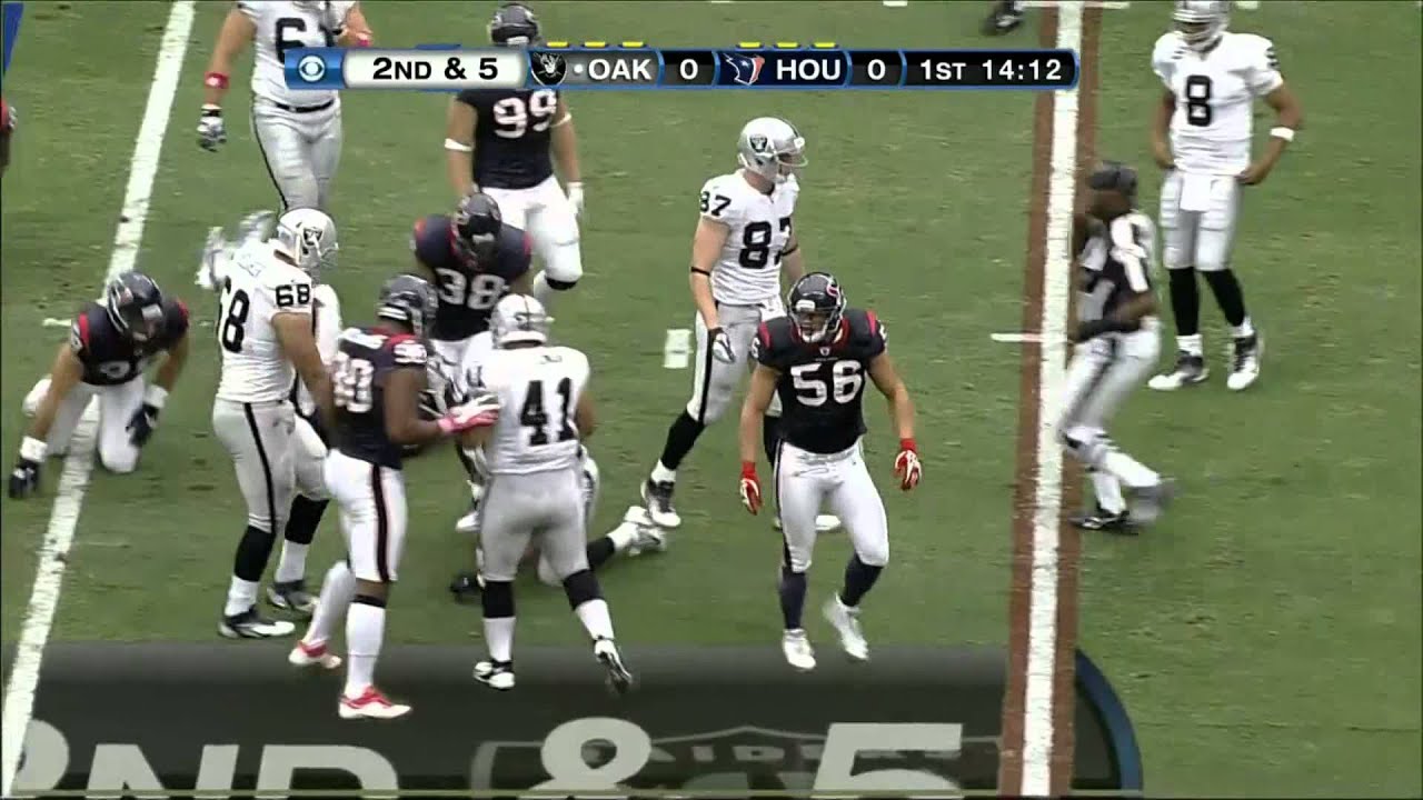[HD] Brian Cushing Locked in a Cage '12 '13
