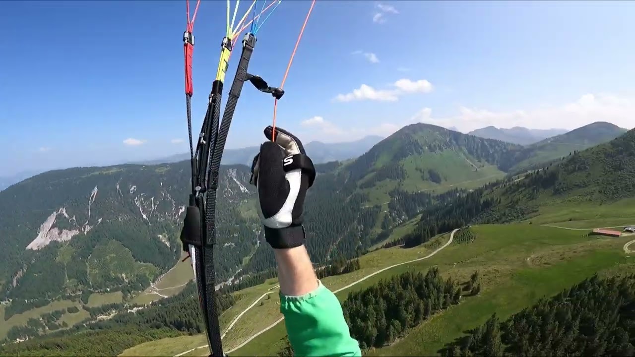 Gleitschirmfliegen an der Choralpe, Westendorf, 12.06.2025