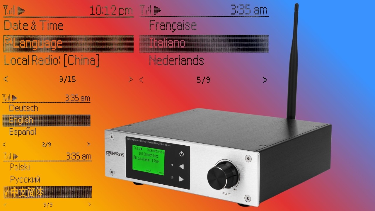 WiFi Internet Radio Setup &mdash; TUNERSYS HiFi Tuner for Home Stereo
