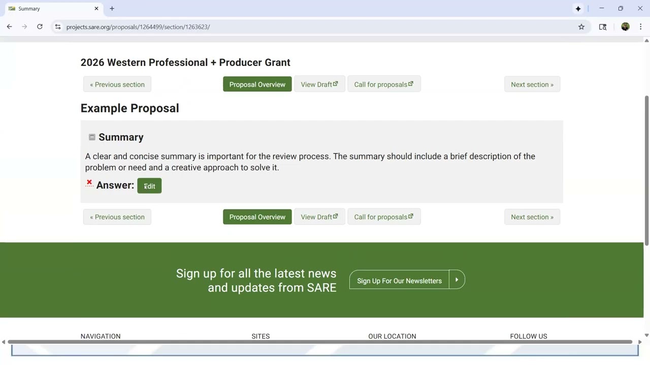 Understanding Western SARE's Grant Management System