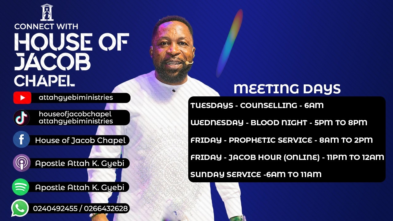 3DAYS FASTING & PRAYERS || BODY & BLOOD NIGHT SERVICE || APOSTLE ATTAH K. GYEBI || 04/03/2026