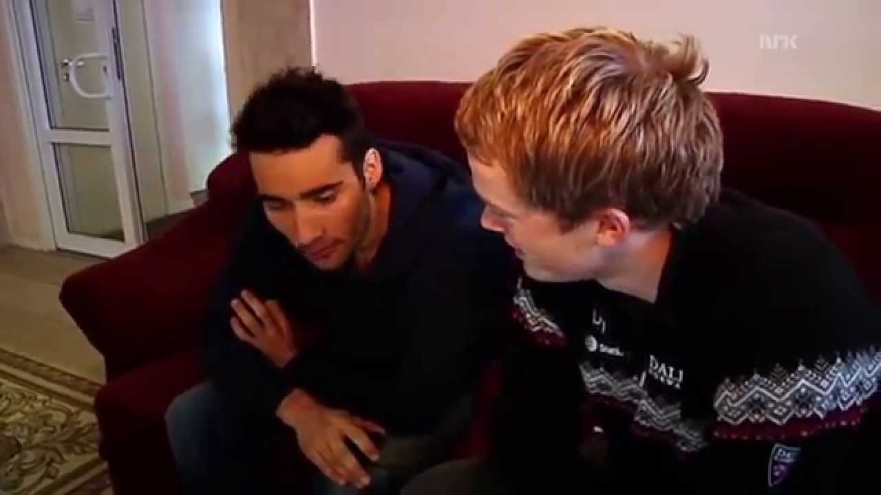 Tarjei Bø helps Martin Fourcade to find an apartment in Holmenkollen