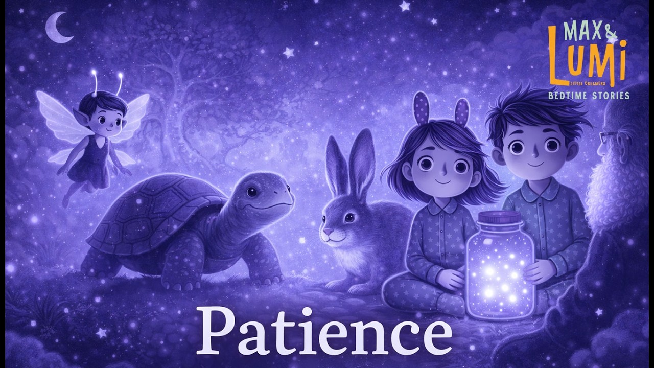 The Tortoise and the Hare Bedtime Story for Kids | Calm Sleep Story About Patience | Living Glow