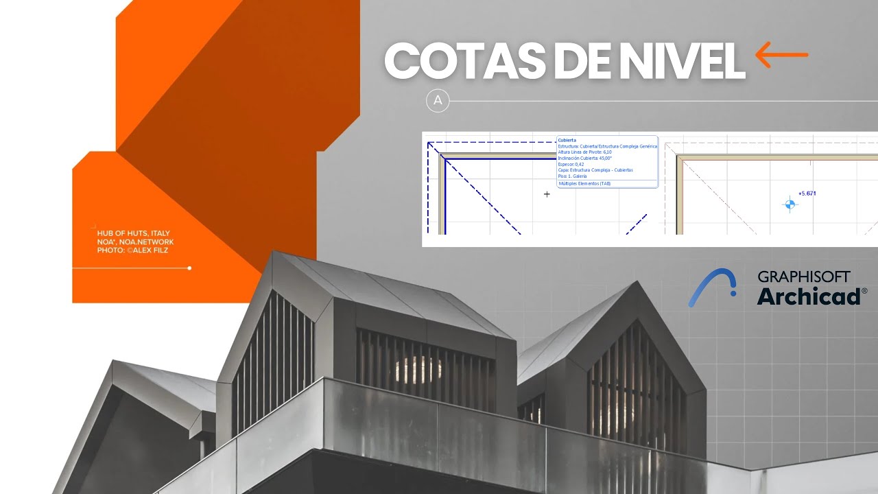 Como Aplicar Cotas de Nivel en Archicad