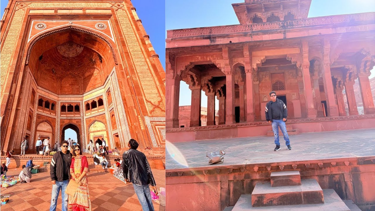 Fatehpur Sikri Agra - Behind The Scenes (Unfiltered) #travel #fatehpursikri #vlog #vlogs