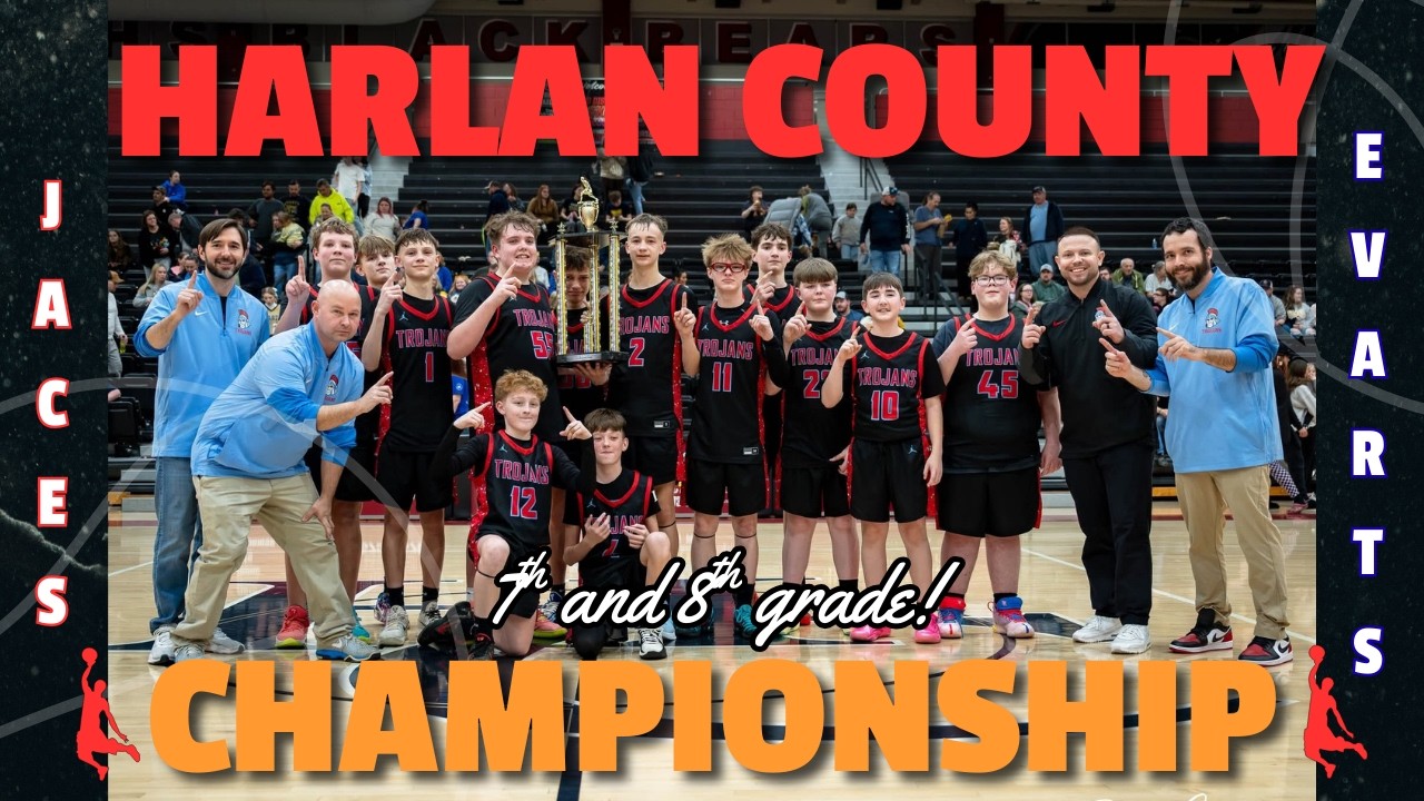 Harlan County 7th & 8th Grade Boys Basketball Championship Game!