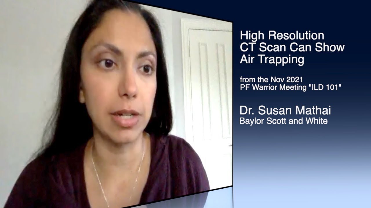 High Resolution CT Scan Can Show Air Trapping, a Meeting Moment from PF Warriors