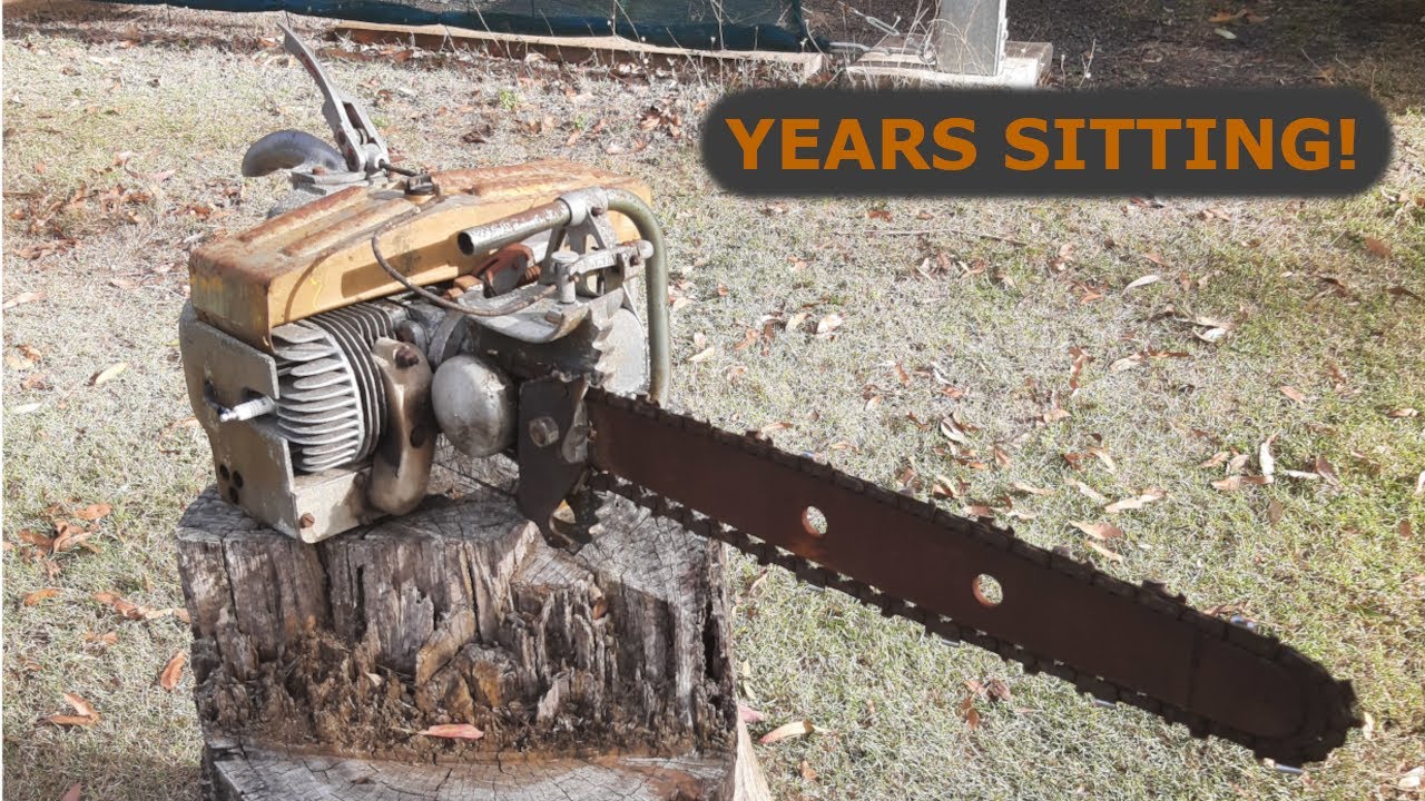 firing up this Huge Be-Bo chainsaw!
