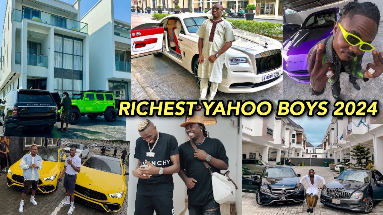 5 самых богатых Yahoo Boys в Нигерии 2024 года || HD ВИДЕО
