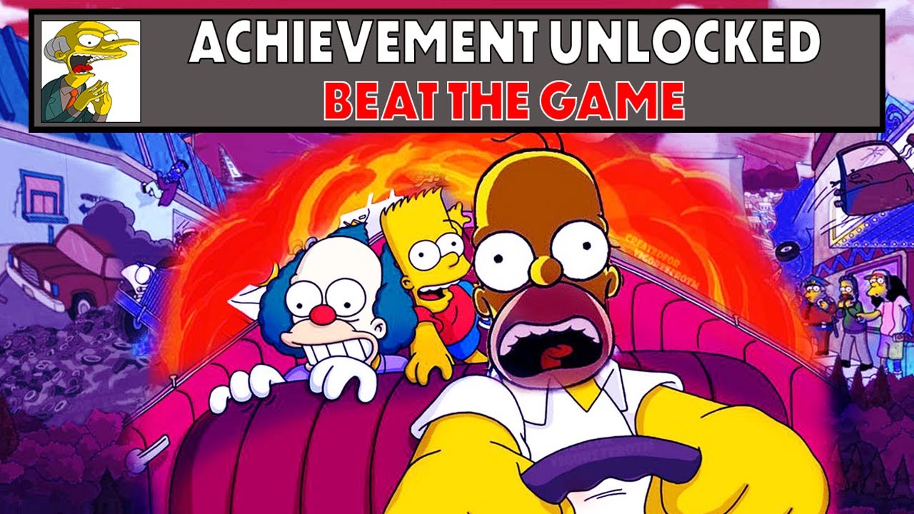 Beating EVERY Achievement in Simpsons Road Rage (PS2)