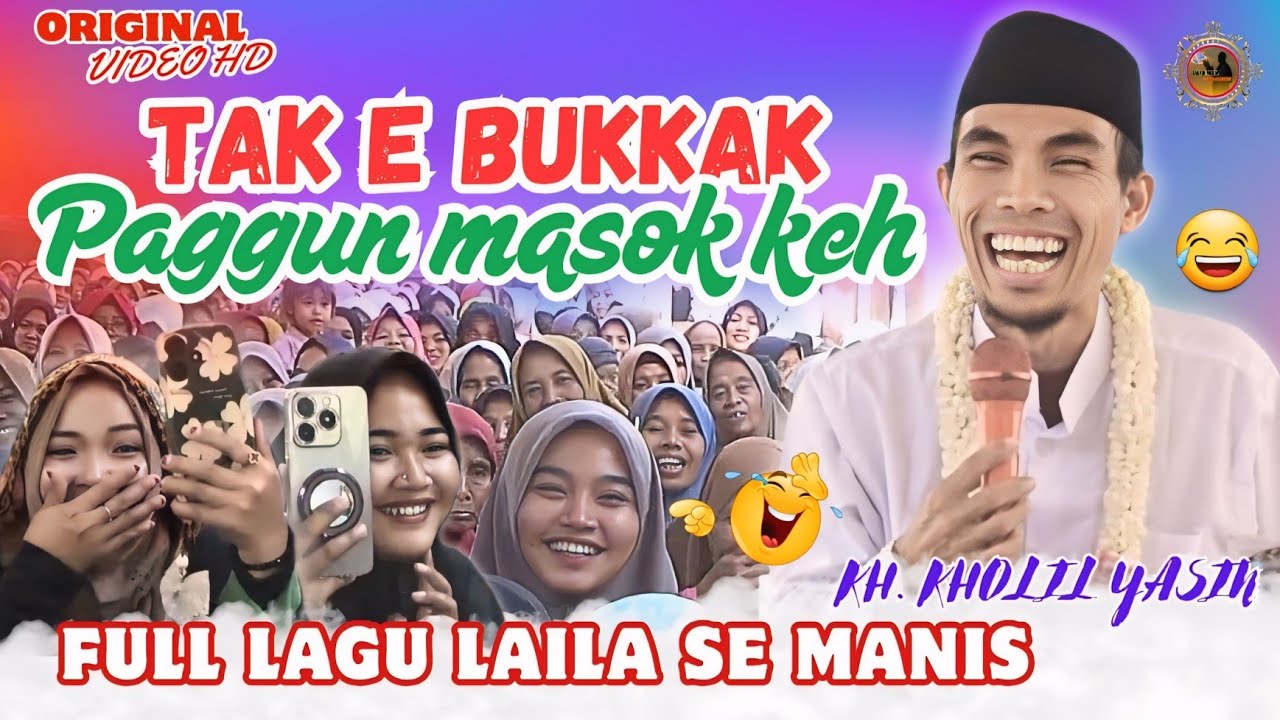 Ceramah KH. KHOLIL YASIN Terbaru 2025 Paling Lucu Di Randu Cangkring Bondowoso