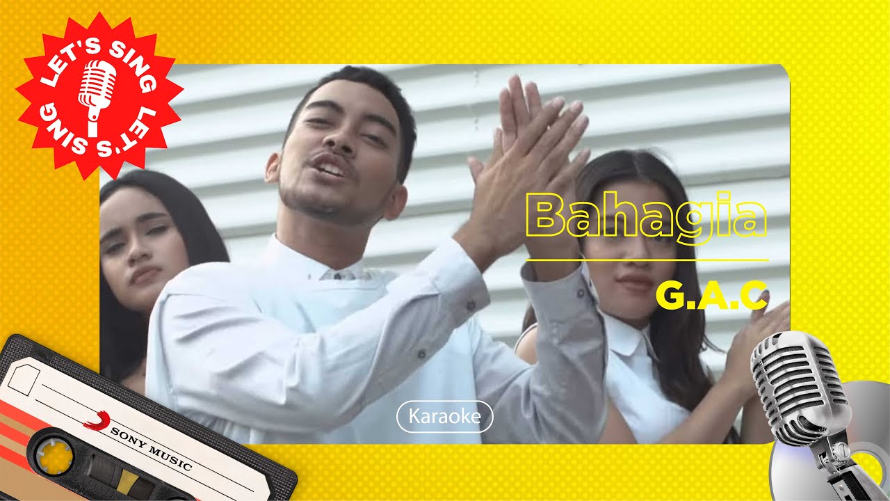GAC (Gamaliel Audrey Cantika) - Bahagia | Karaoke | Let's Sing