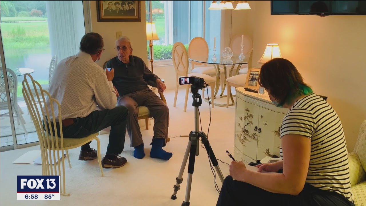 Preserving history with WWII veteran who turns 100