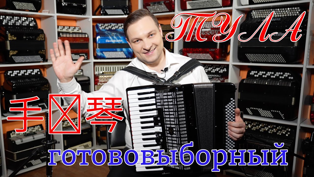 手风琴 аккордеон дружбы народов России и Китая