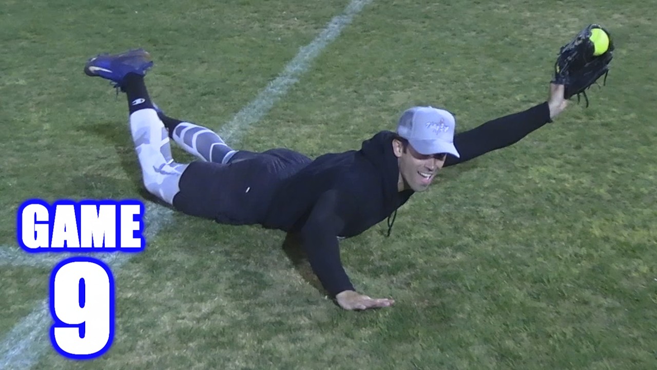AMAZING DIVING CATCH! | On-Season Softball Series | Game 9