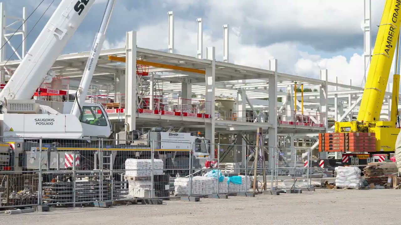 Construction of Cinis Fertilizer's first production facility