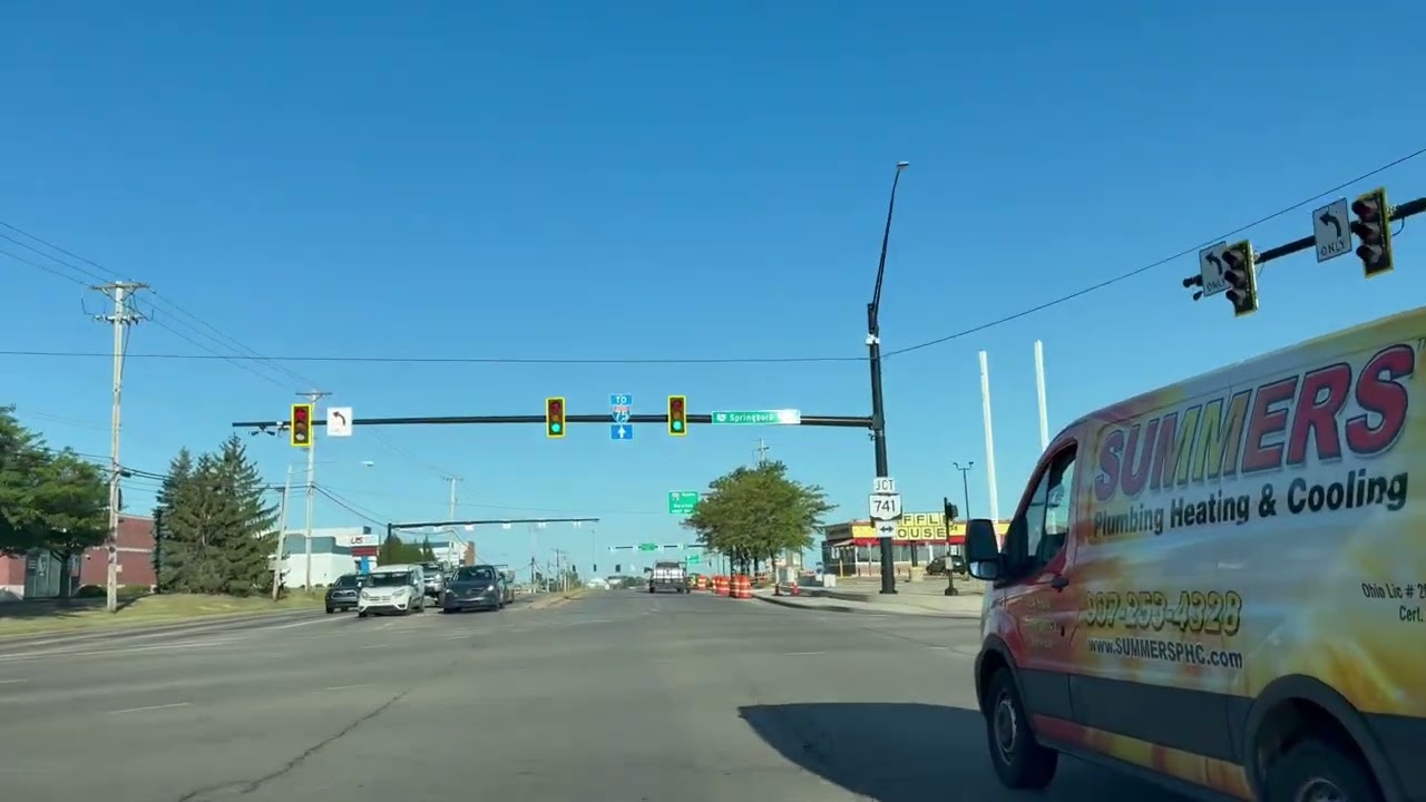 Driving around Dayton. SR 725, Miamisburg Centerville Rd