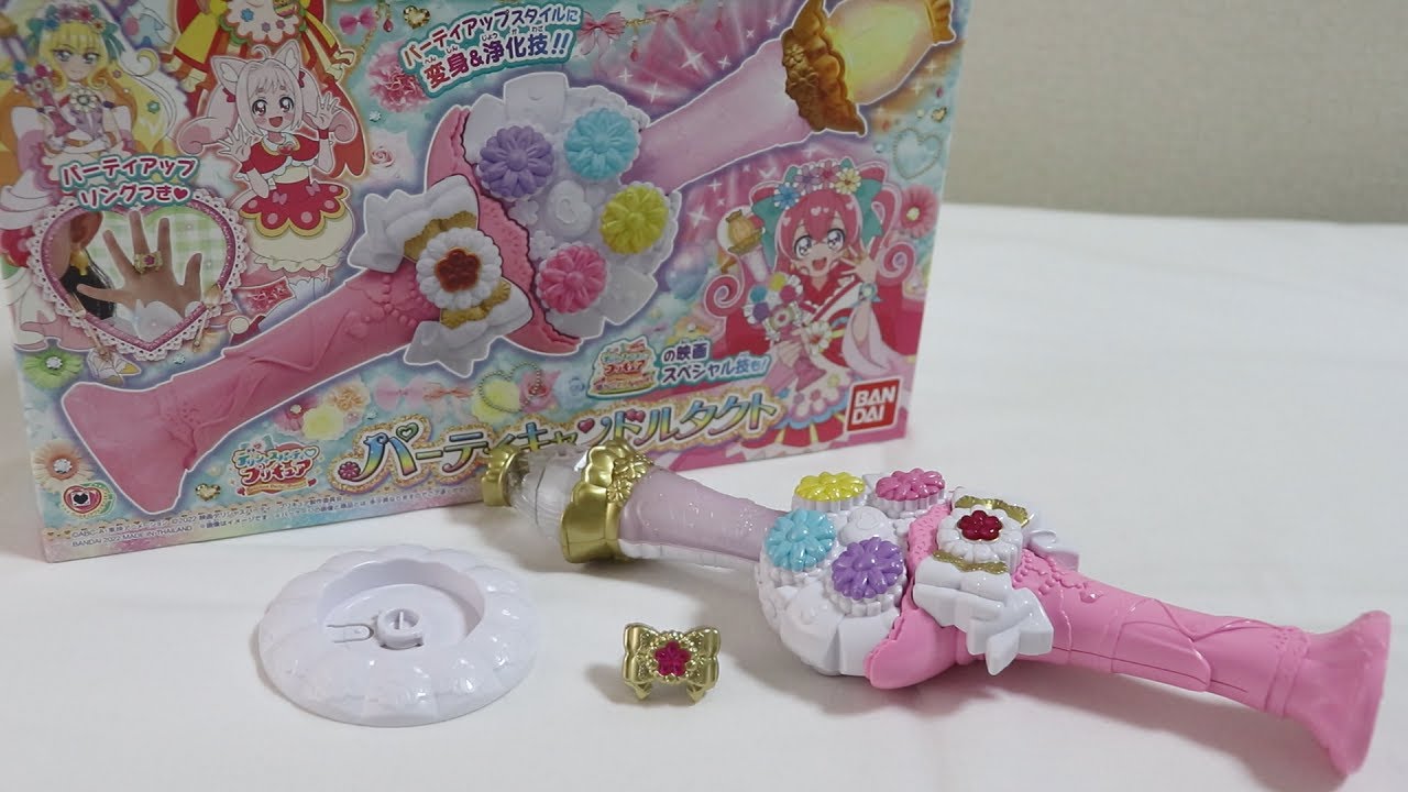 パーティキャンドルタクトで必殺技&映画のスペシャル技を発動しよう！【デリシャスパーティプリキュア】