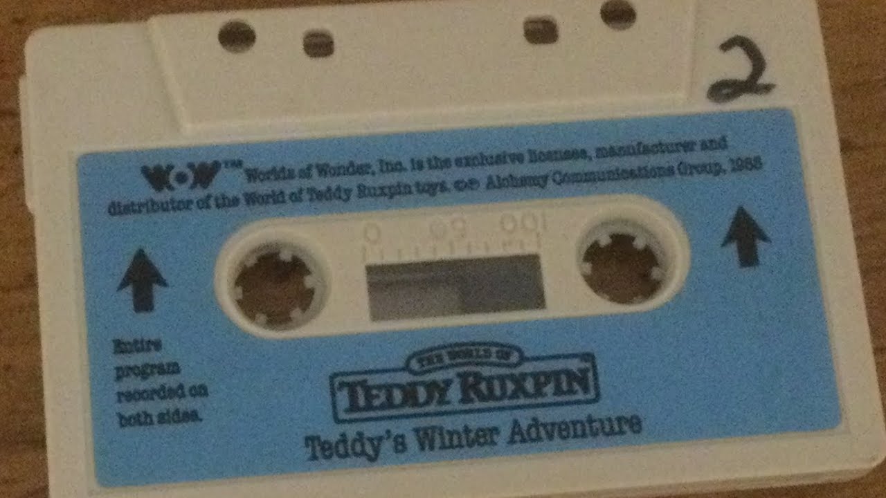 Teddy Ruxpin and Grubby Teddy’s winter Adventure FULL TAPE