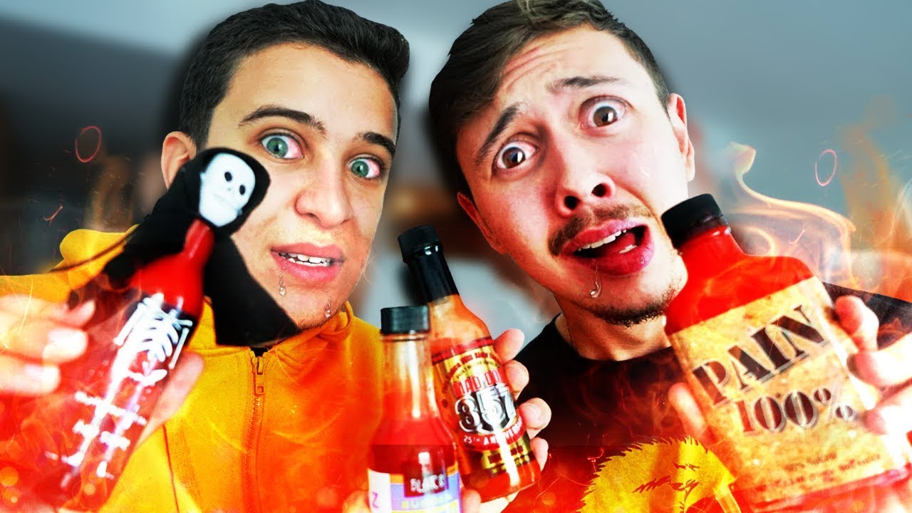On a testé des sauces PIQUANTES super fortes !