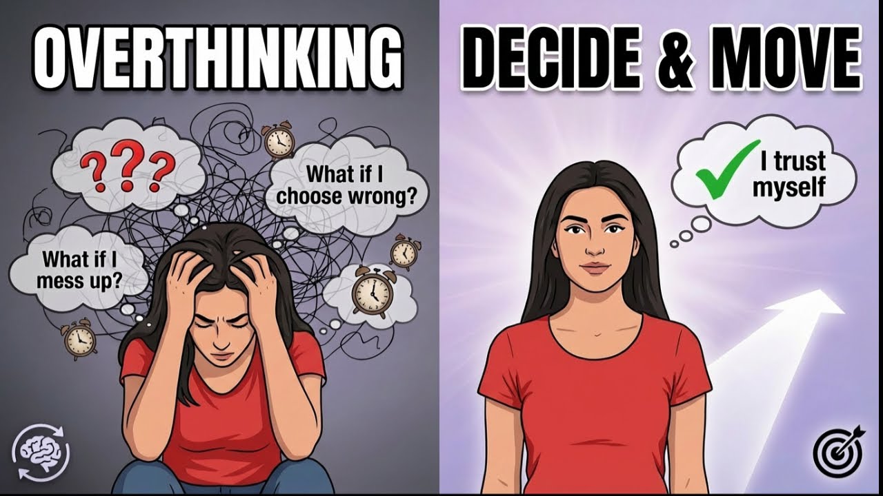 OVERTHINKING & DECISION MAKING (Decide With Confidence)🧠🌀💭