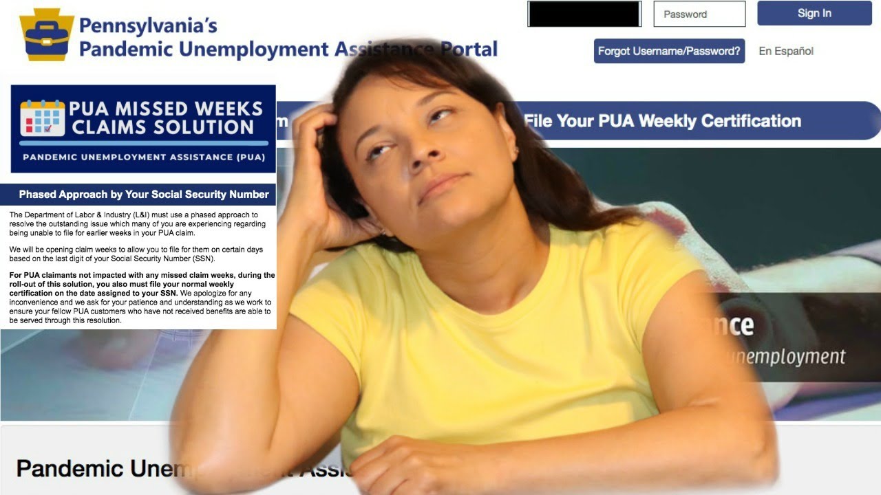 Backdate PUA Unemployment Claim in PA. Update More Changes Yet Again 🤔