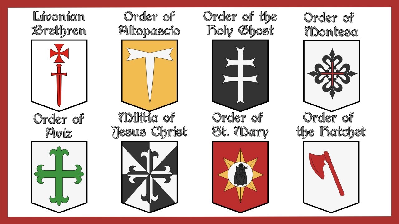 Every Major Crusader Order Explained in Under 12 Minutes | P.2