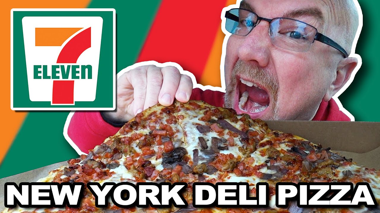 7-ELEVEN 🍕 NEW YORK DELI MEAT LOVER'S PIZZA 🍕 after a 44 hour Fast