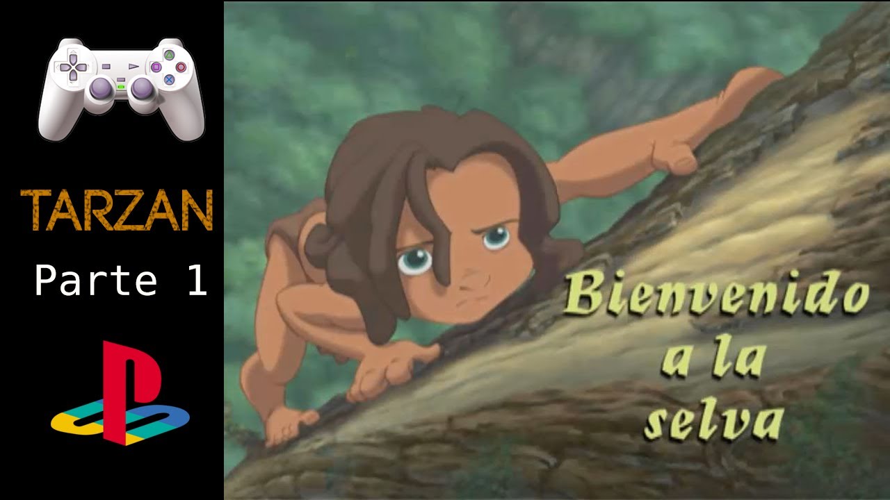 Disney`s Tarzan - PSX/PS1 - Gameplay - Parte 1