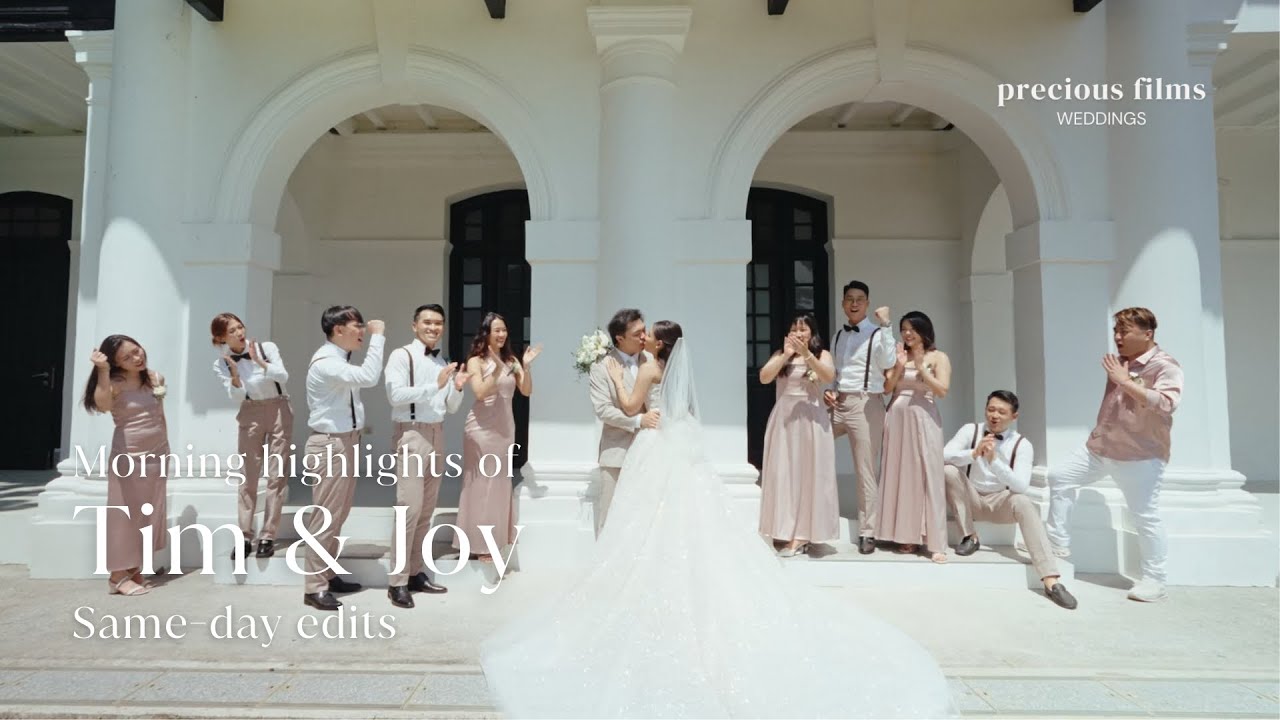 Tim & Joy's morning highlights (same-day edits) | Hilton Singapore Orchard | Precious Films Weddings