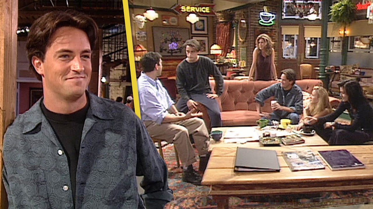 Matthew Perry's First On -Set &lsquo;Friends&rsquo; Interview (Flashback)