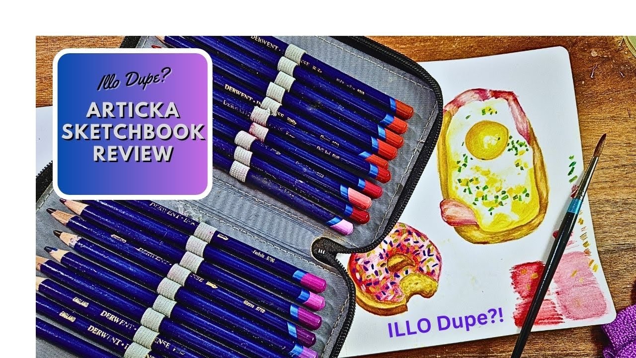 Articka Sketchbook Review: ILLO SKETCHBOOK DUPE?