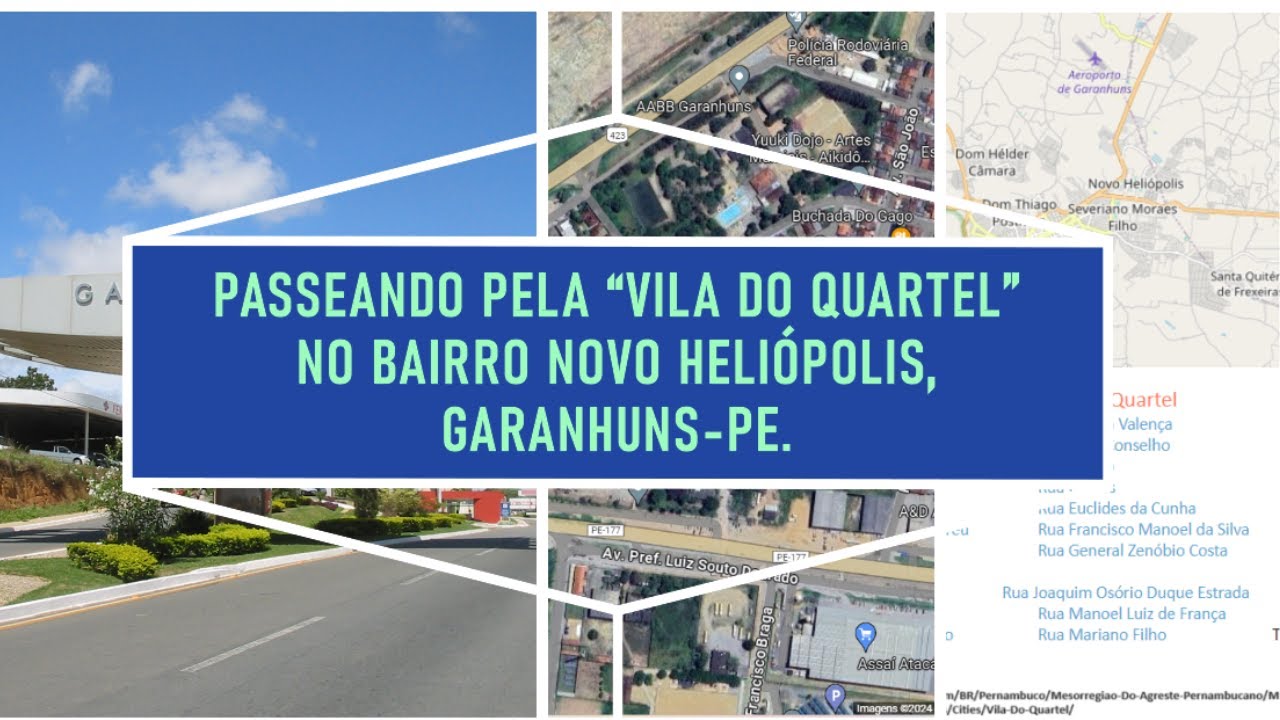 #Garanhuns: Passeando pela Vila do Quartel em Novo Heliópolis.