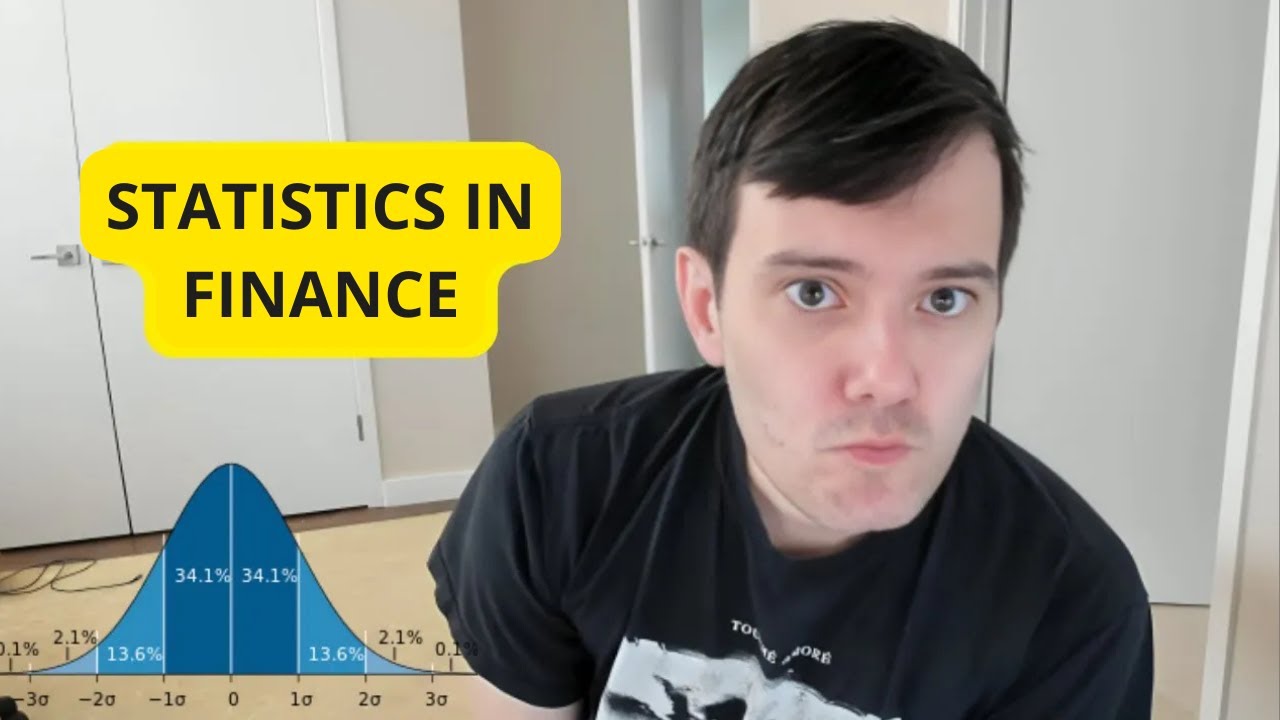 Martin Shkreli: HOW TO USE STATISTICS IN FINANCE