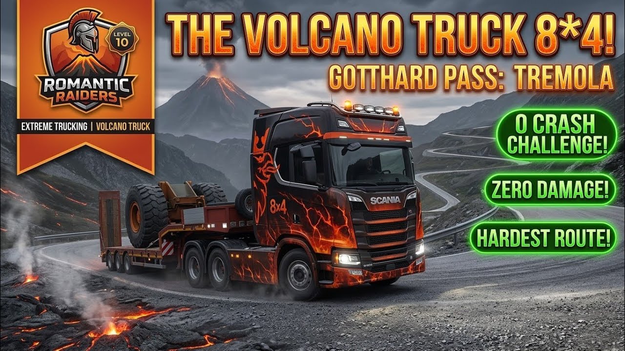 Extreme Mountain Trucking! 🚛 | 0 Crashes on the Hardest Route | Romantic Raiders ep 5 p1