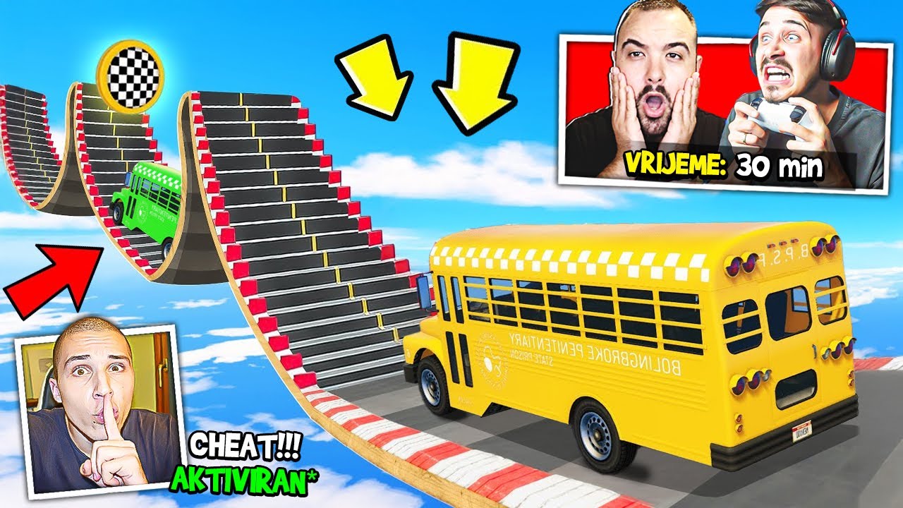 IGRAMO SVI ZAJEDNO NAJTEŽU TRKU SA BUSEVIMA ALI ŠTA JE ON URADIO!?*? 😵