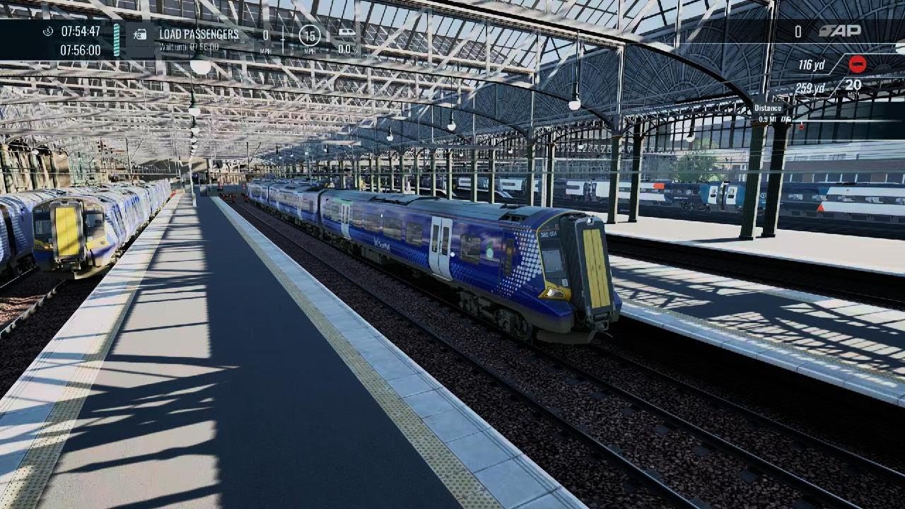 Train Sim World 5 (PS5) From Glasgow Central to Newton with the Class 280 ScR