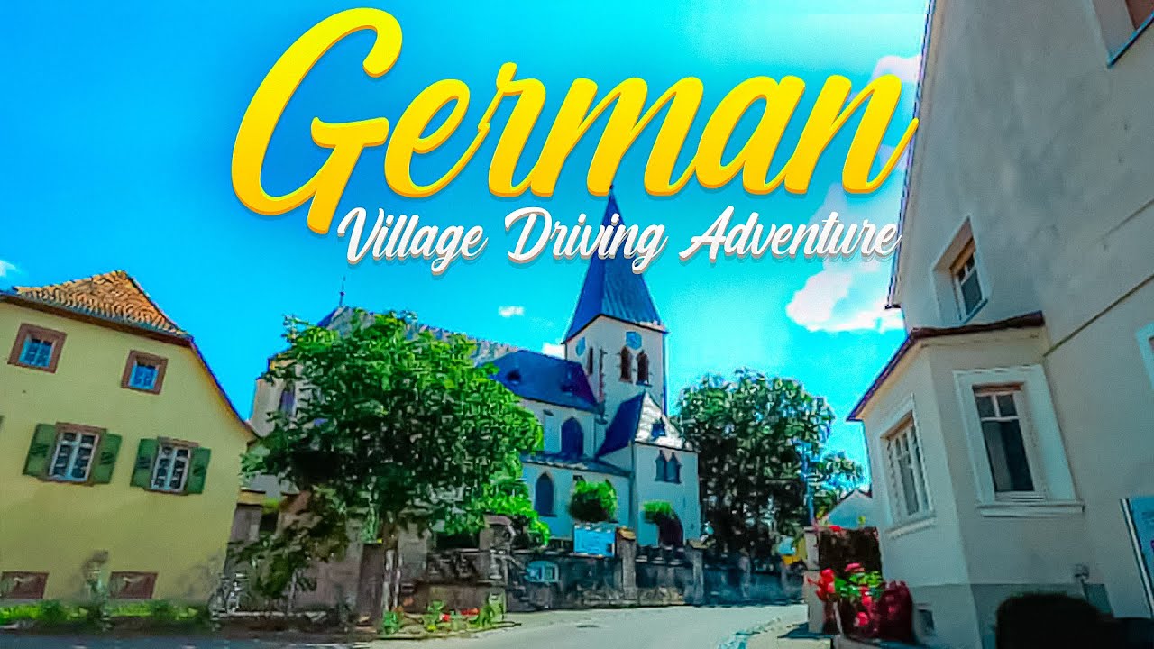 Oldest town in Germany and the surrounding villages Driving Tour! Check out history.