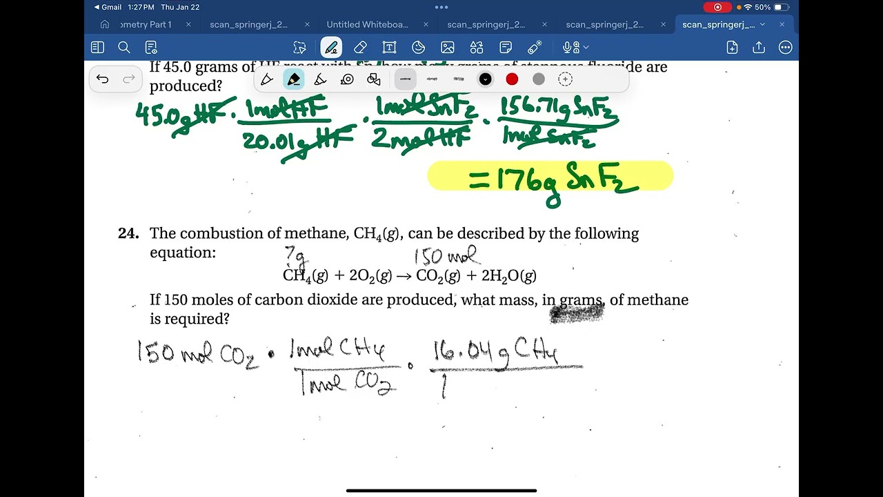 Test B Problems 22-26; and essay