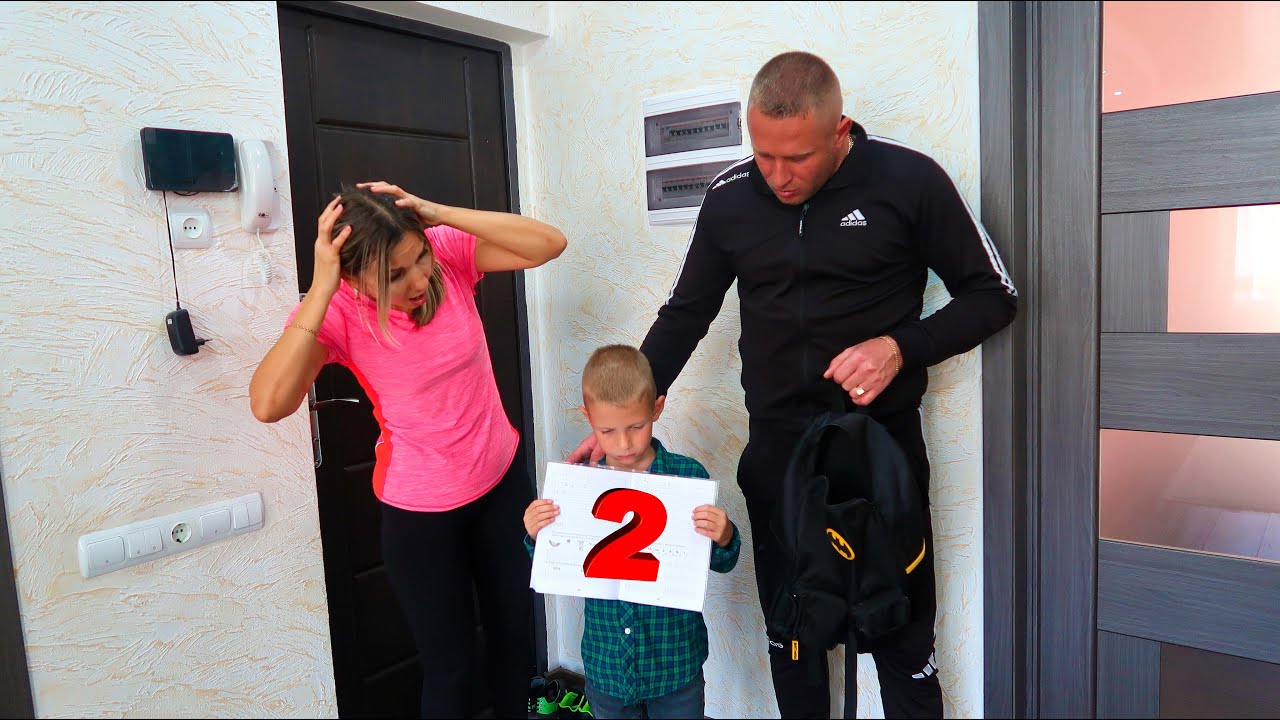 Primul 2 primit la Scoala de Andries