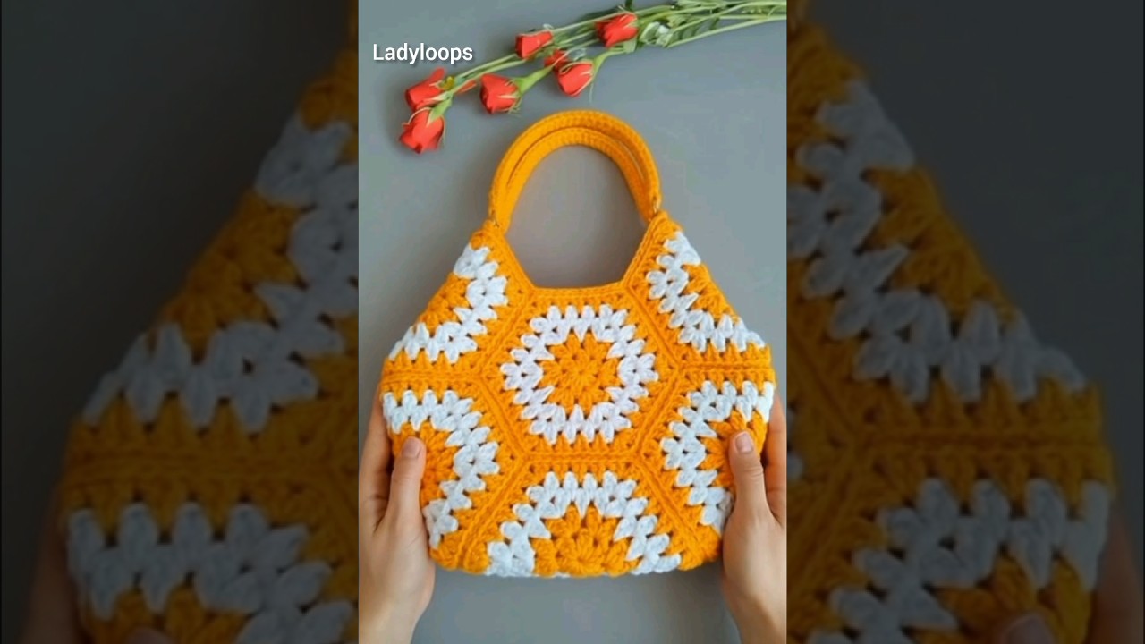 New Style Crochet Bags #ladyloops #crochetbag #bag