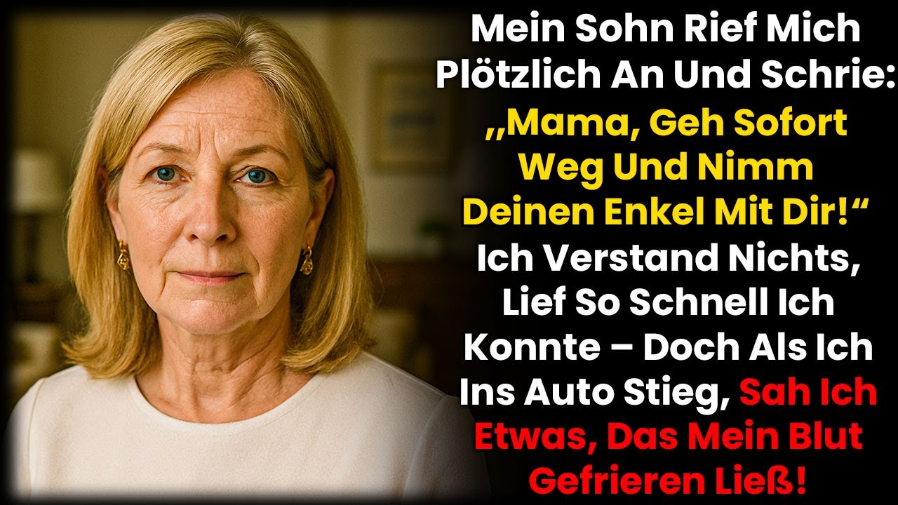Mein Sohn rief panisch an; Geh sofort und nimm den Jungen mit!-Ich rannte–und erstarrte vor Schock!