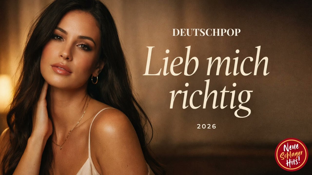 ❤️Lieb mich richtig❤️Emotionale DeutschPop Ballade | Neue Schlager Hits #schlager #deutschpop #musik