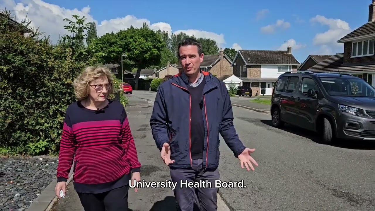 NHS in North Wales - as discussed in Northop, Flintshire 05/06/24
