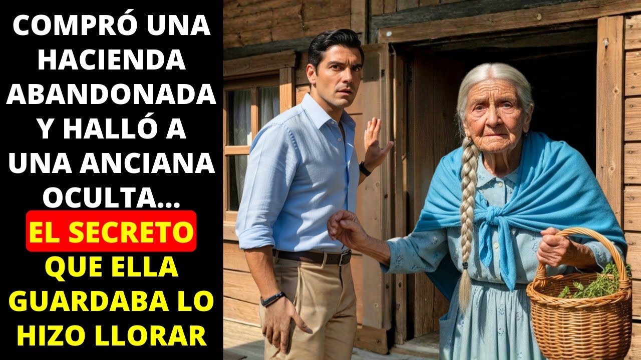 COMPR&Oacute; UNA HACIENDA ABANDONADA Y HALL&Oacute; A UNA ANCIANA OCULTA&hellip; SU SECRETO LO HIZO LLORAR