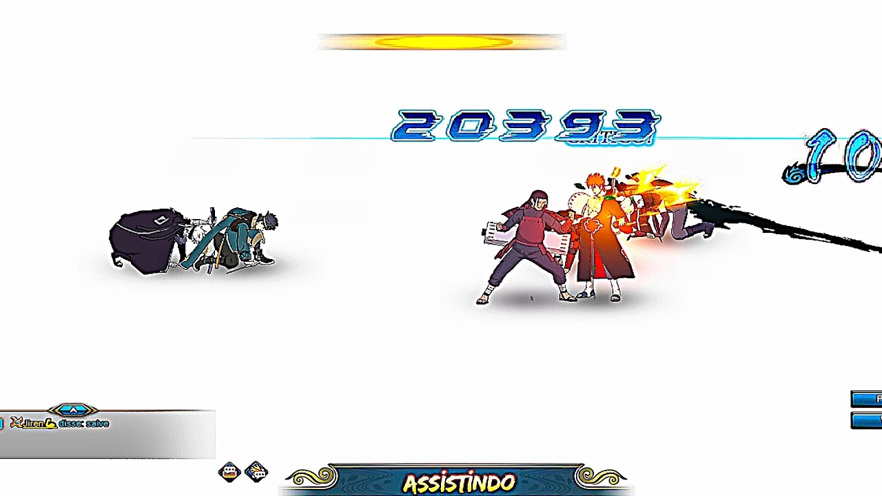 The PAIN has NO CHANCE vs HASHIRAMA FINAL BATTLE in the FINAL of Space-Time Naruto Online 💀👑