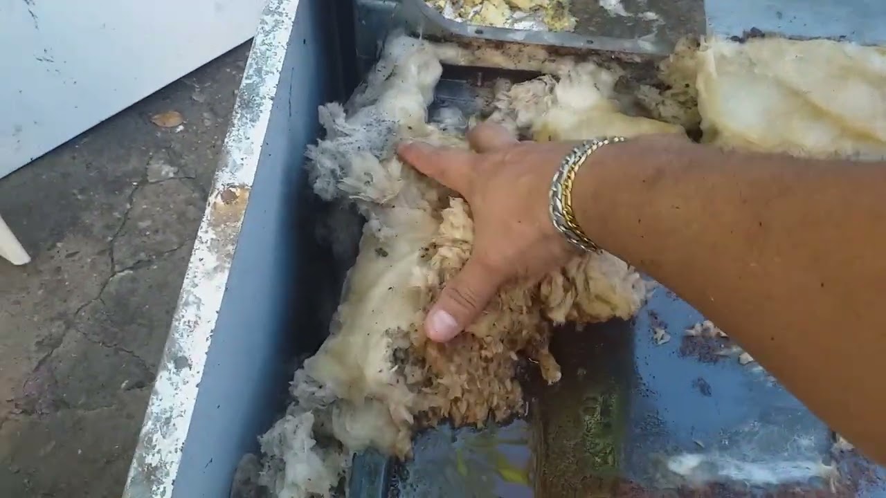 como sacar o quitar  fibra  térmica apestosa que no sirve al horno demi estufa