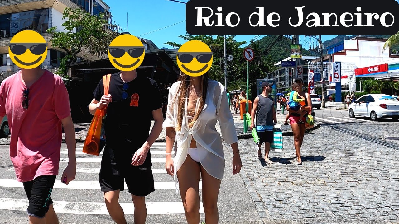 RIO DE JANEIRO  4K  Caminhando Pelo Bairro da BARRA DA TIJUCA