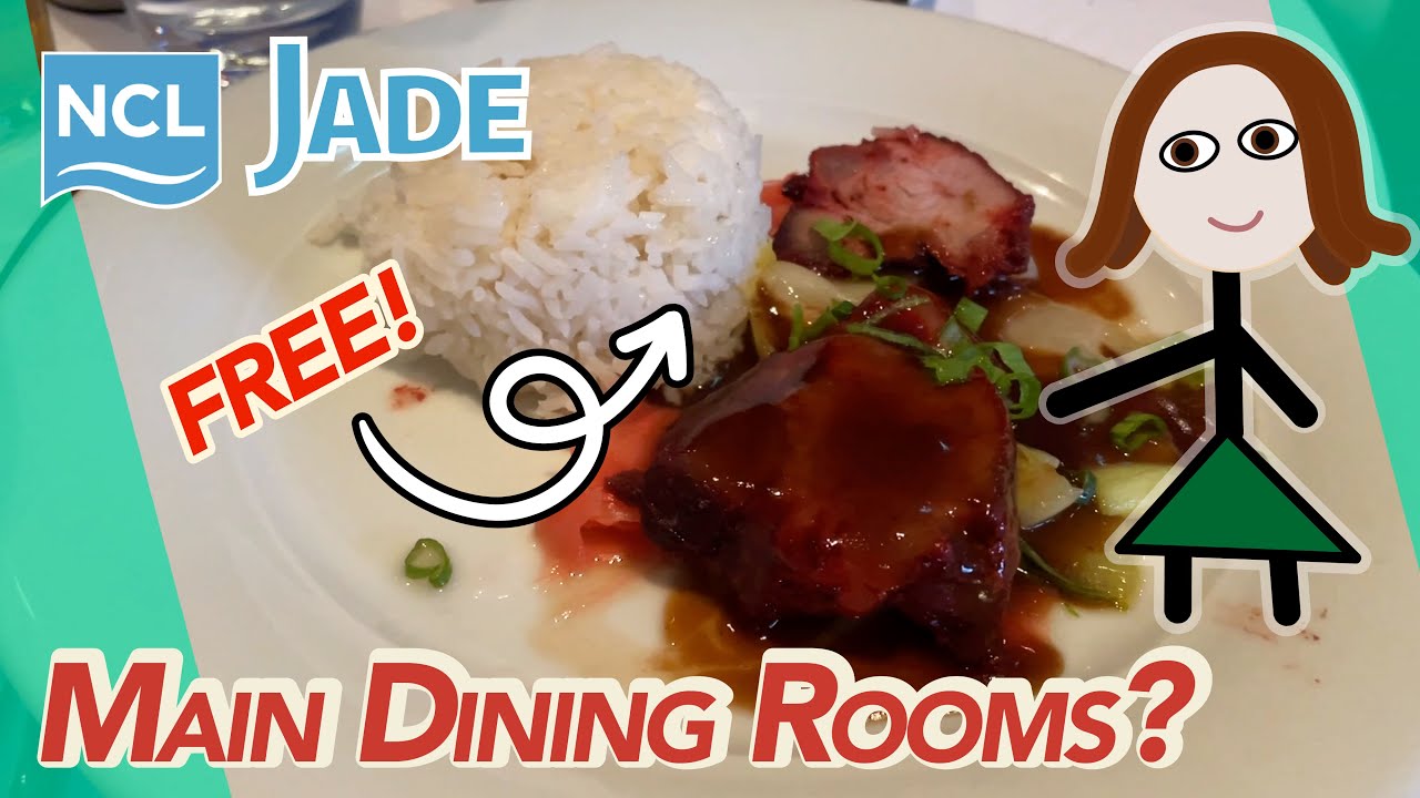 Norwegian Jade - What's with the different main dining rooms?