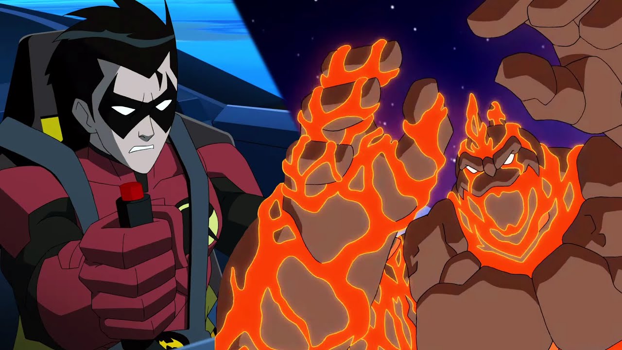 Batman Unlimited | Robin Drives The Batmobile | @dckids